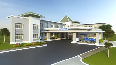 Oakwood Healthcare Center facility inspection