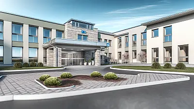 Grove Health & Rehabilitation Center, The facility inspection