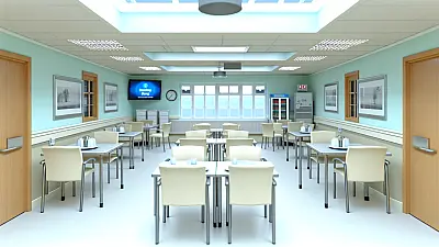 Portagepointe facility inspection